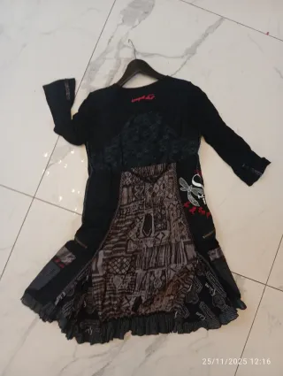 Vestito nero Desigual donna
