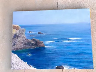 2 Cuadros Óleo La Manga Hechos a Mano 50/60 45/60