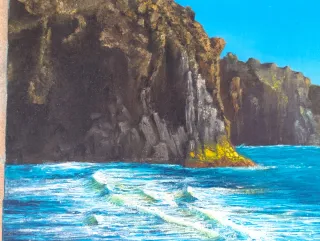 2 Cuadros Óleo La Manga Hechos a Mano 50/60 45/60