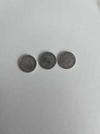 3 Monedas 10 Céntimos 1959