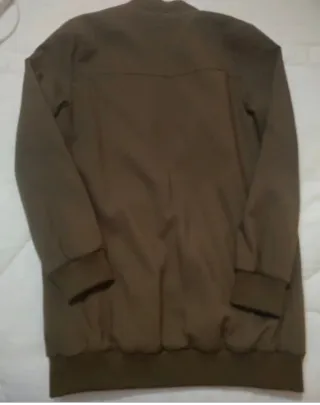 Chaqueta bomber verde