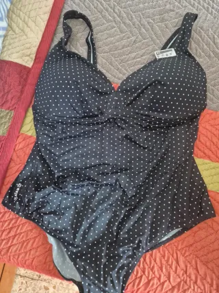 Bañador Olaian Mujer Lunares Talla XL