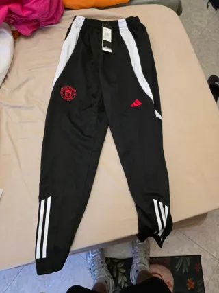 Pantalón Adidas Manchester United Negro