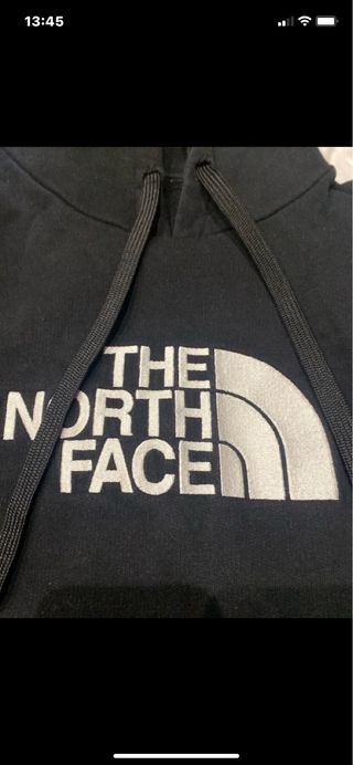 Sudadera The North Face Negra Talla M usada una ve
