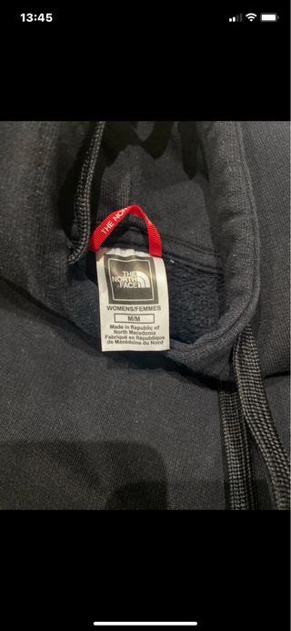 Sudadera The North Face Negra Talla M usada una ve