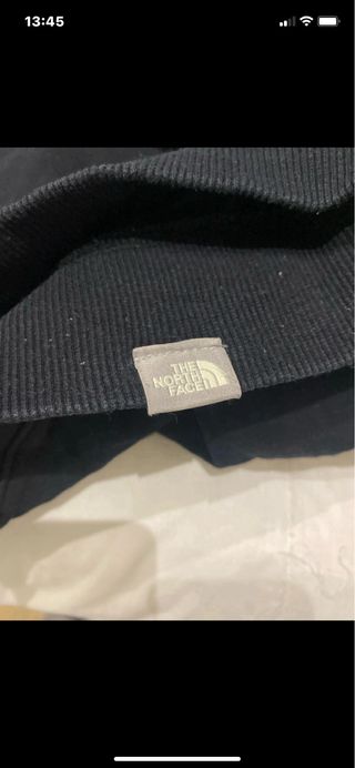 Sudadera The North Face Negra Talla M usada una ve