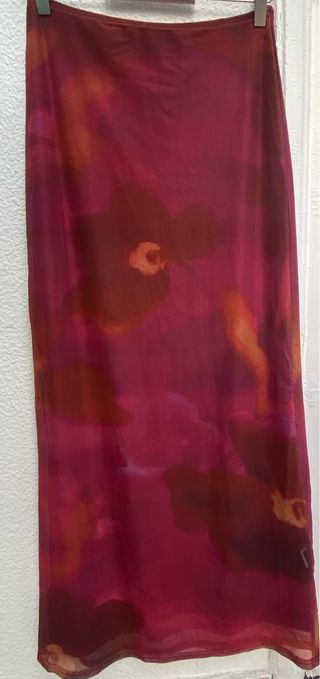 Conjunto Top y Falda Estampado Floral