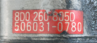 COMPRESOR AIRE ACONDICIONADO AUDI A4 BERLINA (B5)