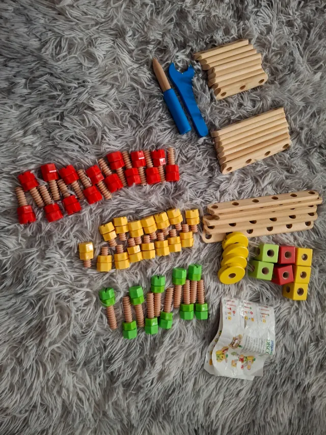 Juego Construcción Madera Discovery 115 Piezas