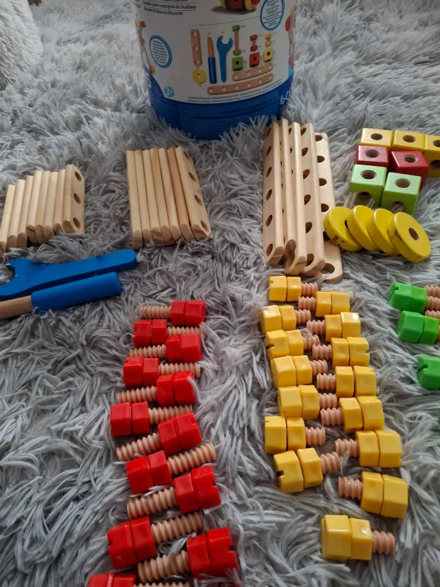 Juego Construcción Madera Discovery 115 Piezas