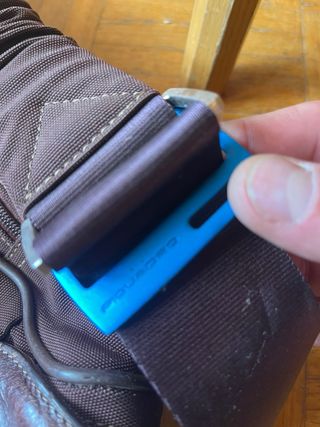 Borsa lavoro Piquadro pelle e tessuto