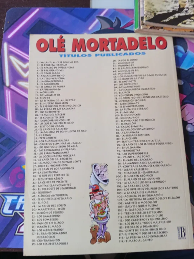 Fumetti Tebeos Mortadelo y Filemón - Collezione Olé!