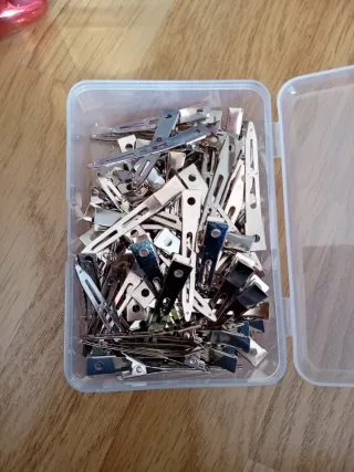 Pack 92 pinzas para el pelo de acero