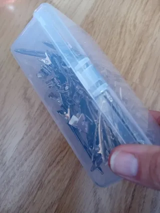 Pack 92 pinzas para el pelo de acero