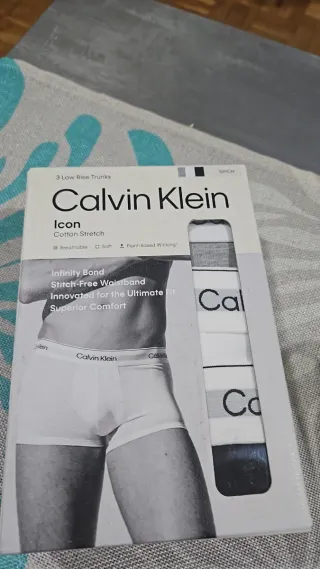 Calvin Klein Icon 3 Calzoncillos Hombre