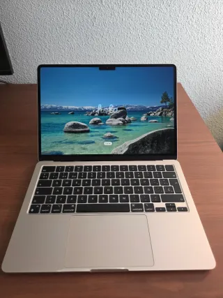 MacBook Air M2 13,6" Blanco estrella - 256GB