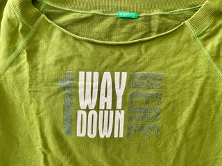 Sudadera United Colors of Benetton verde