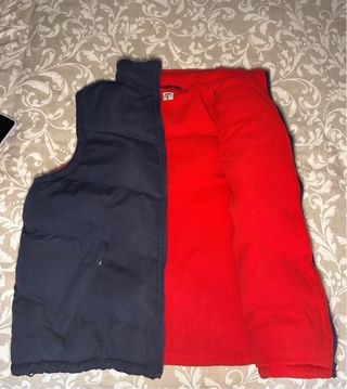 Chaleco BITTER ROSSO azul y rojo hombre