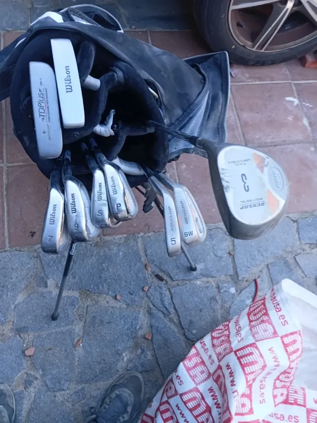 Borsa da golf con 10 mazze