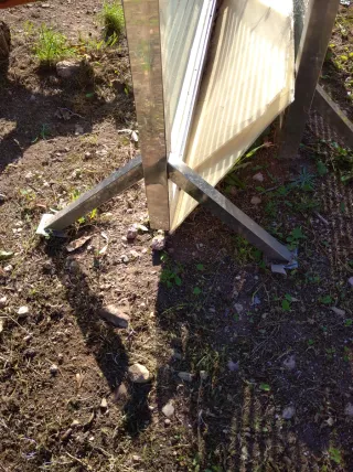 Separador Acero Inox y Cristal