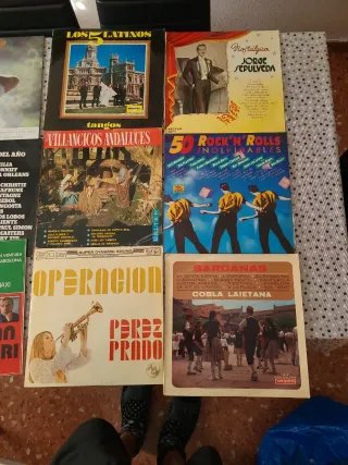 Lote Vinilos LPs Varios Géneros