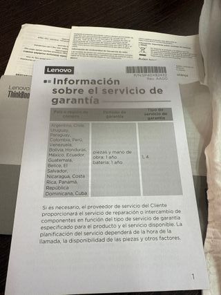 Lenovo Thinkbook 14 Gen 8 Nuevo