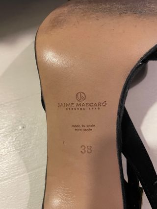 Sandalias Jaime Mascaró Negras