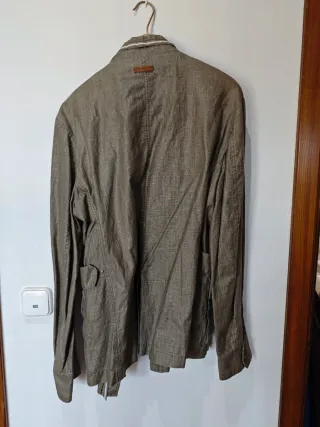 Camisa Adolfo Domínguez Verde Oliva