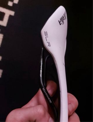 Sillín Selle Italia SLR Blanco Test