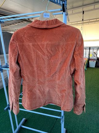 Blazer Terciopelo Carolina Herrera Naranja