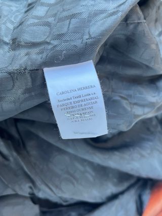 Blazer Terciopelo Carolina Herrera Naranja