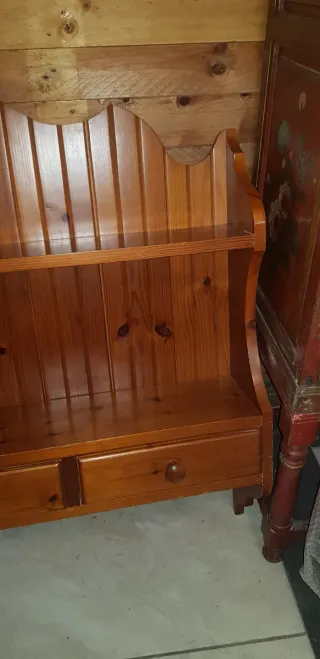 Mueble organizador de cocina de madera