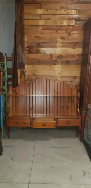 Mueble organizador de cocina de madera