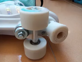 Patines 4 Ruedas Blancos, número 36