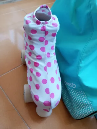 Patines 4 Ruedas Blancos, número 36