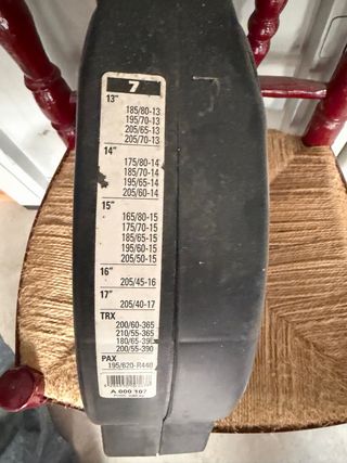 Cadenas para nieve Michelin