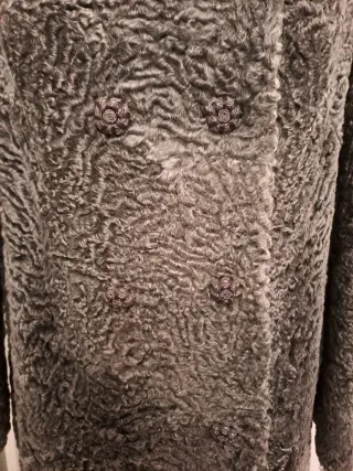 Pelliccia vintage persiano grigio