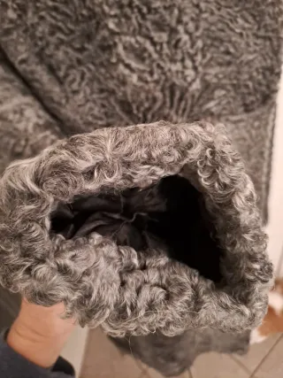 Pelliccia vintage persiano grigio