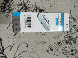 Multipuerto 8 en 1. Nuevo y con garantía.