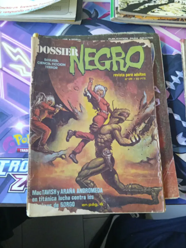 Comics tebeos Revistas Dossier Negro (3 unità)