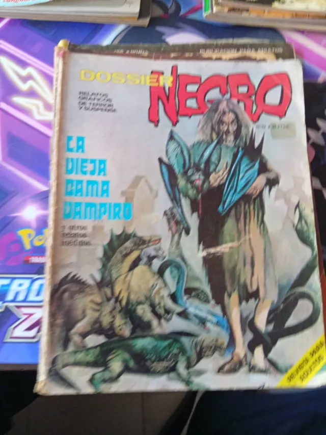 Comics tebeos Revistas Dossier Negro (3 unità)