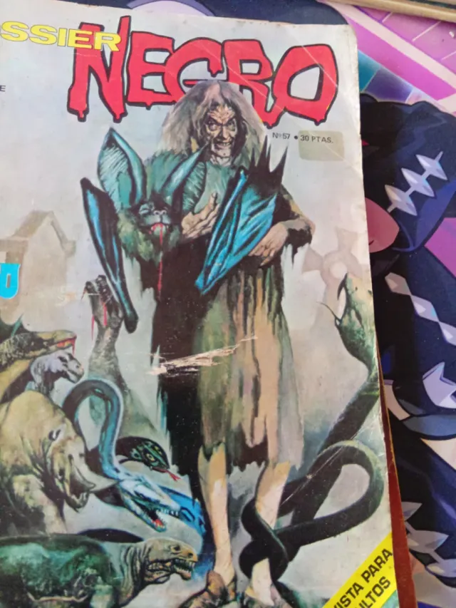 Comics tebeos Revistas Dossier Negro (3 unità)