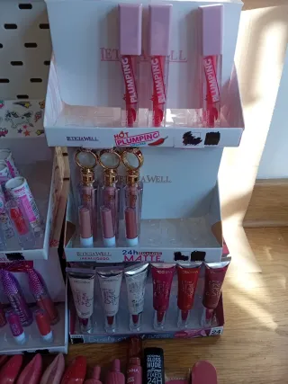 Lote 110 labiales y brillos de labios