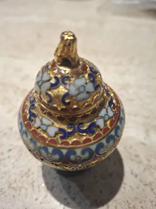 Biombo japonés bordado pájaros