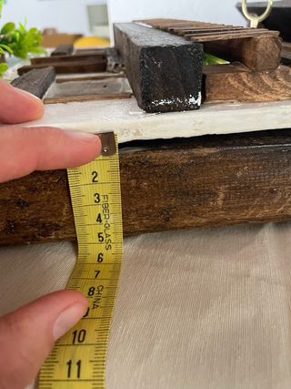 Buzón artesanal de madera