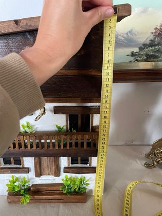 Buzón artesanal de madera