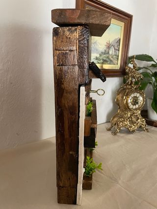 Buzón artesanal de madera