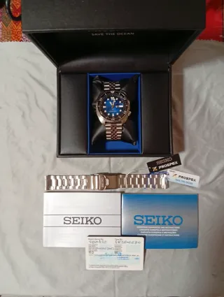 Reloj Seiko "Manta Raya"