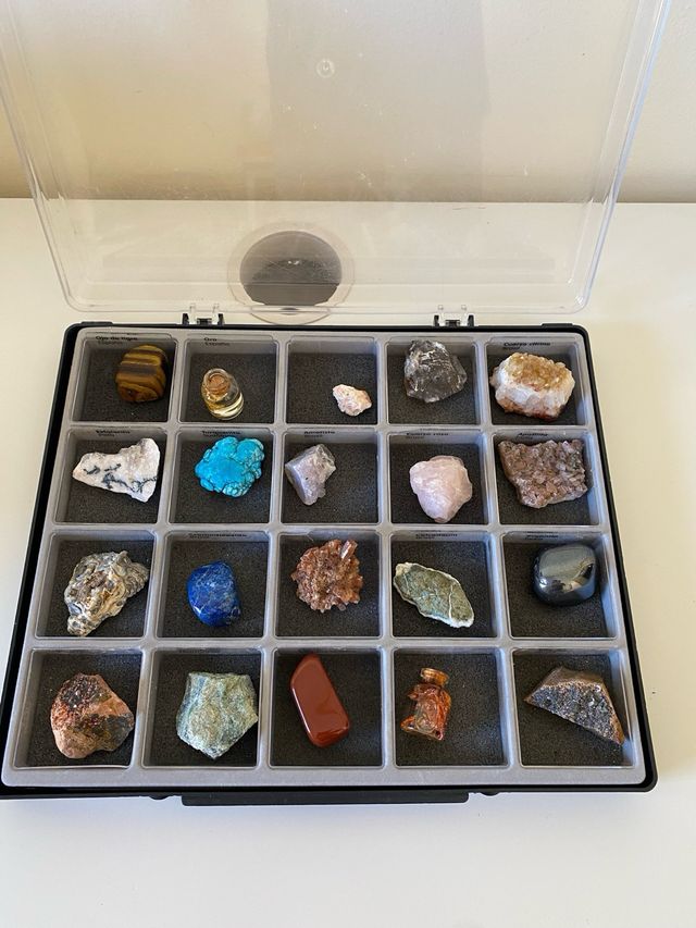 Collezione 60 Minerali National Geographic