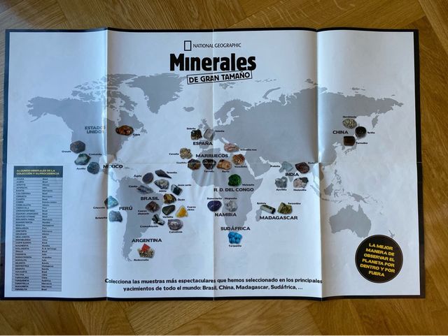 Collezione 60 Minerali National Geographic